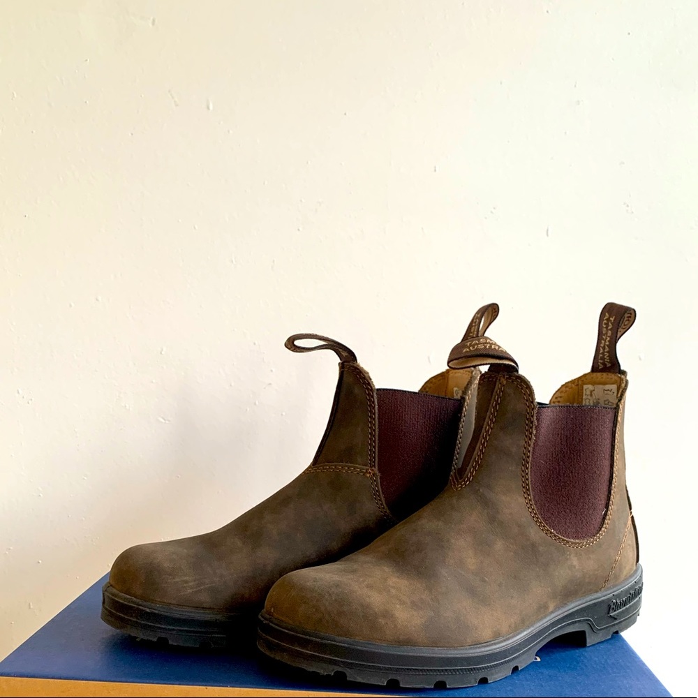 Blundstone 585 rustic brown boots!